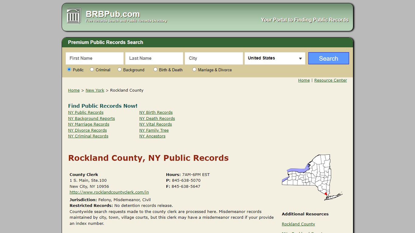 Rockland County Public Records | Search New York ...