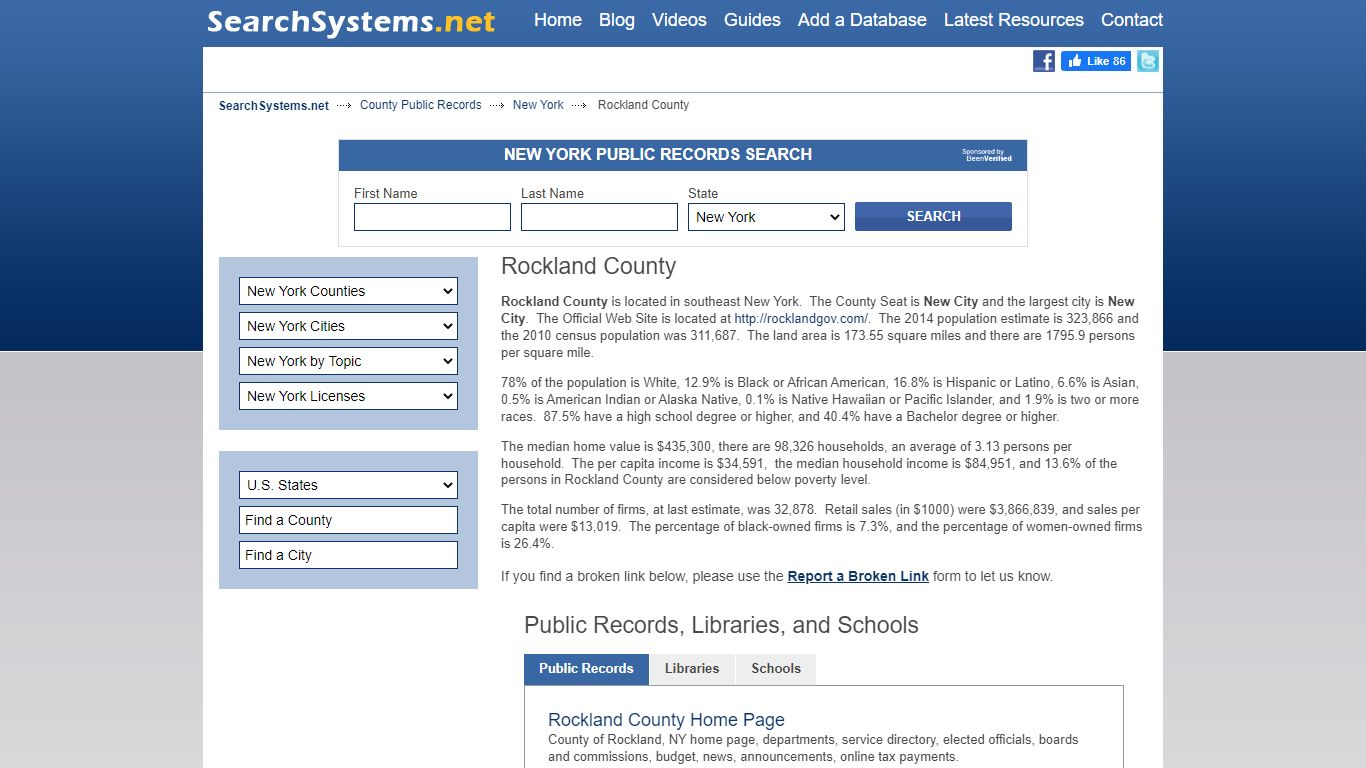 Rockland County Criminal and Public Records